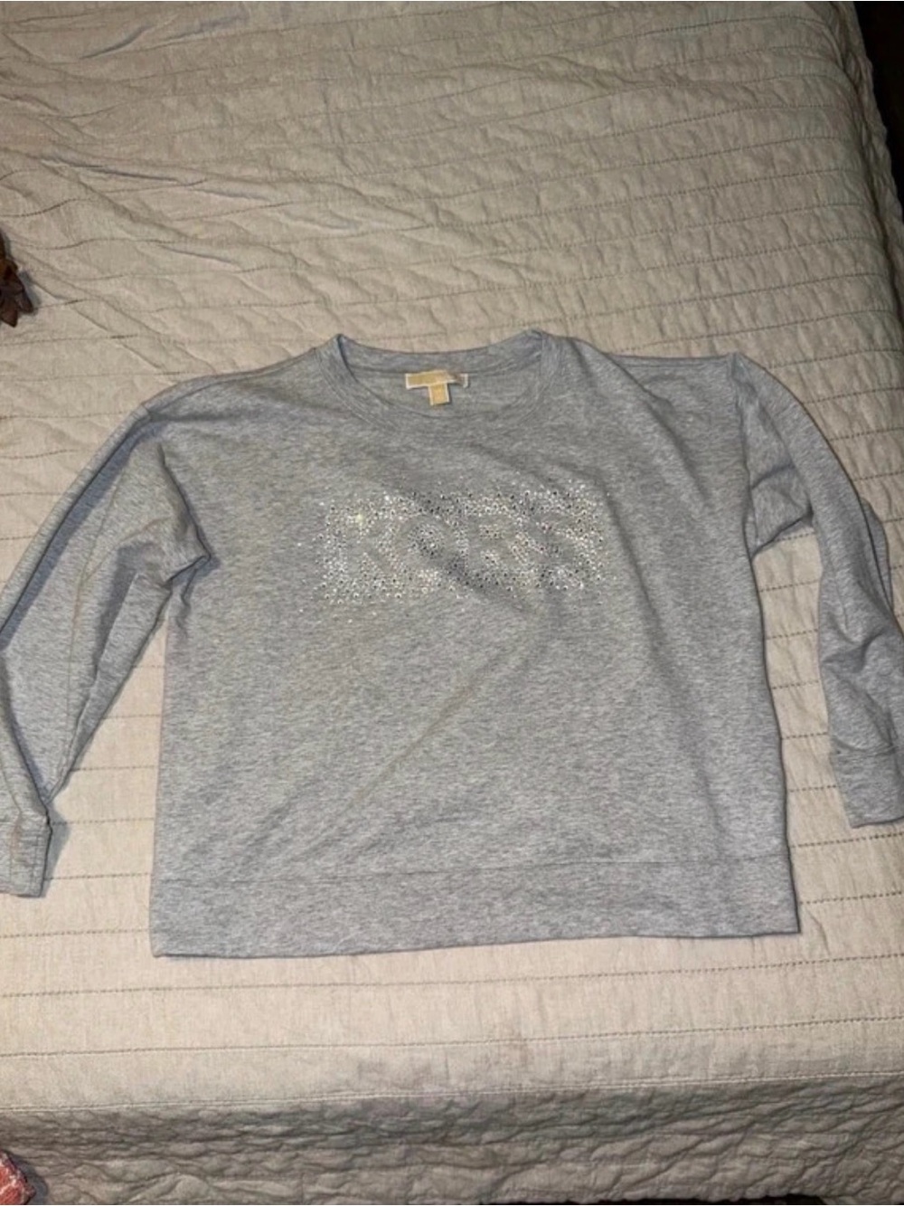 Michael Kors Women's Rhinestone Accent Sweatshirt